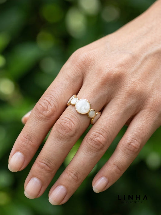 Anel Ajustável Geométrico