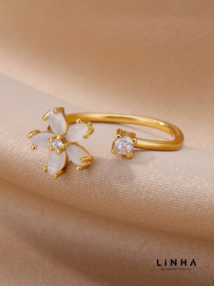 Anel Flor de Lótus