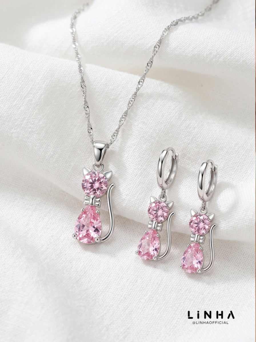 Conjunto Felina Rosé