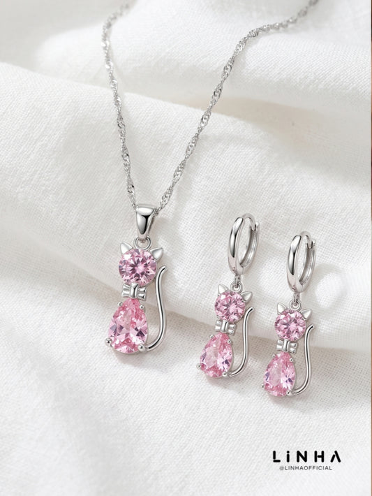 Conjunto Felina Rosé