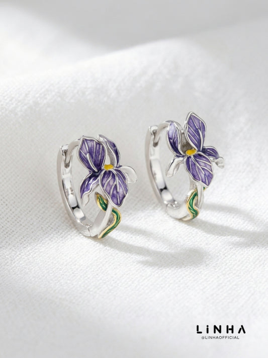 Brinco Jardim Violeta