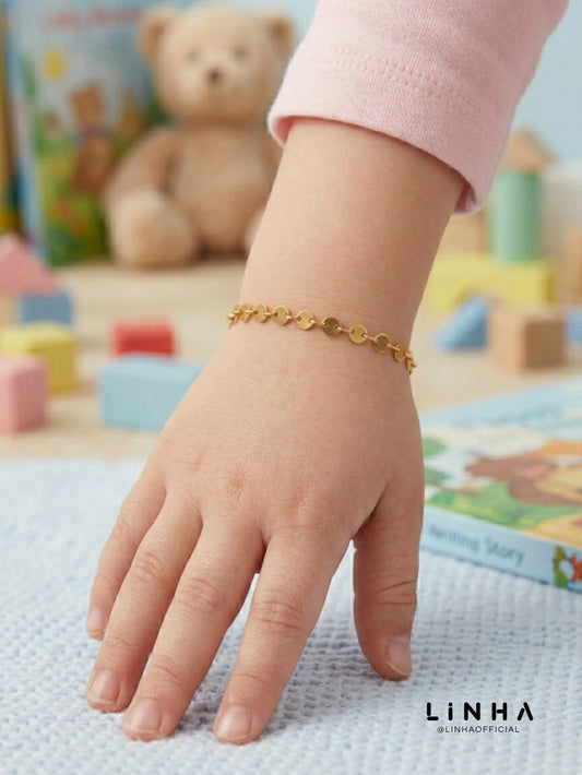 Pulseira Medalhas Mini