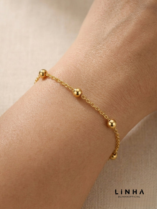 Pulseira Pontos de Ouro